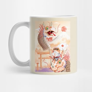 Dragon Frog Anime Manga Mug